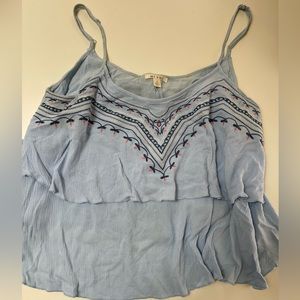 Francesca’s ruffle tier tank